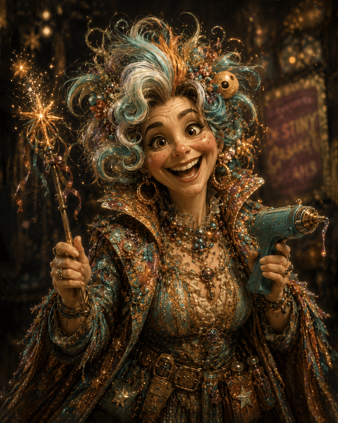 Auntie Mirage portrait