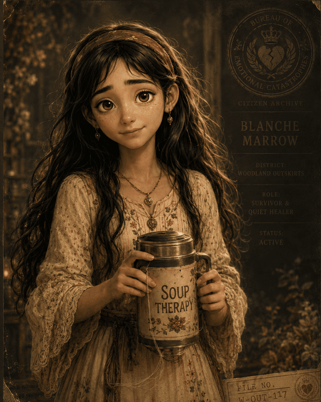 Blanche Marrow portrait