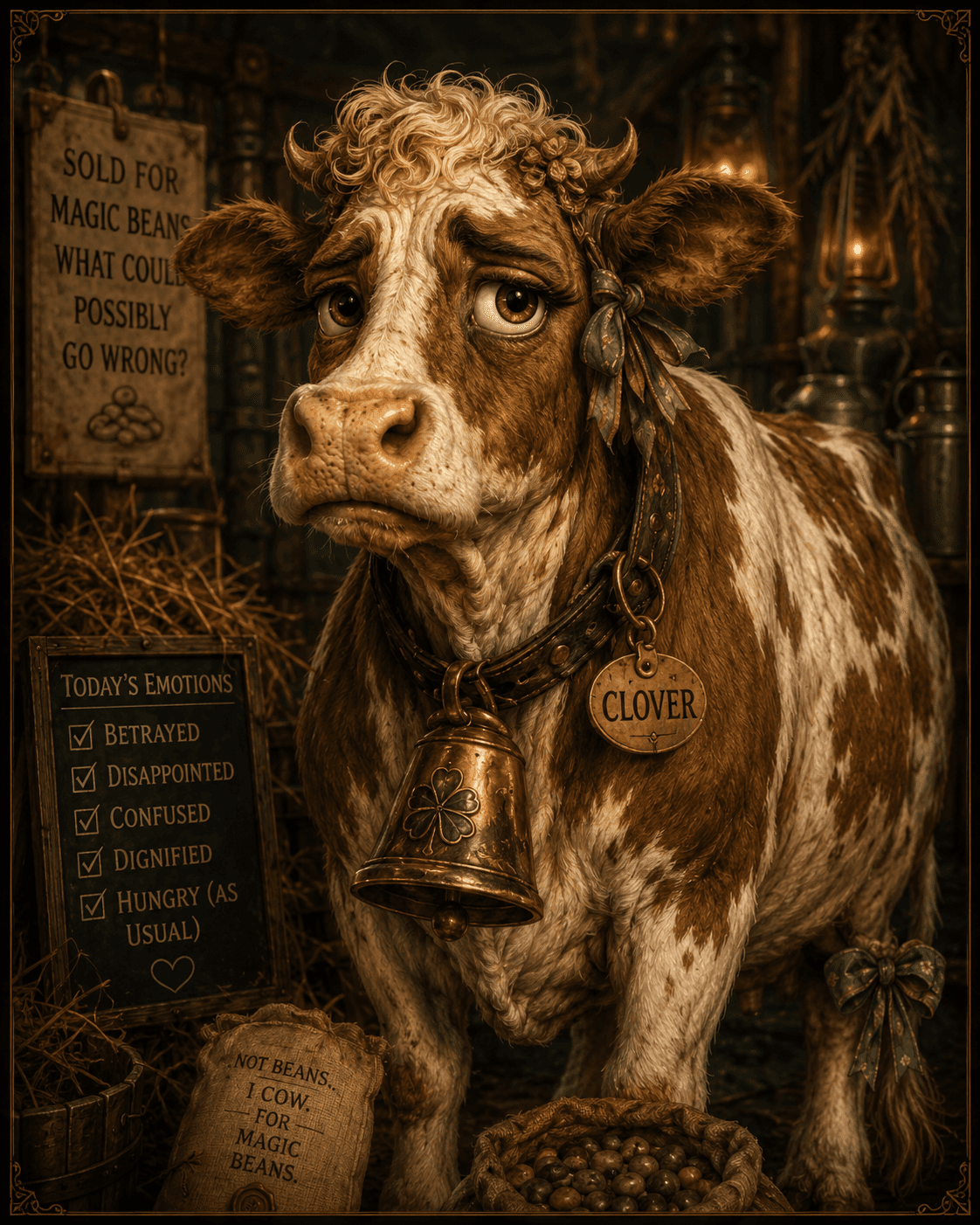 Clover Barterbelle portrait