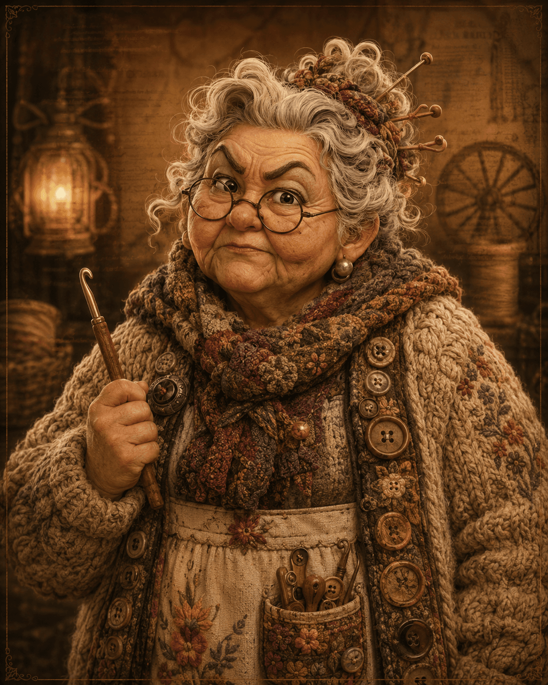 Grandma Miri portrait