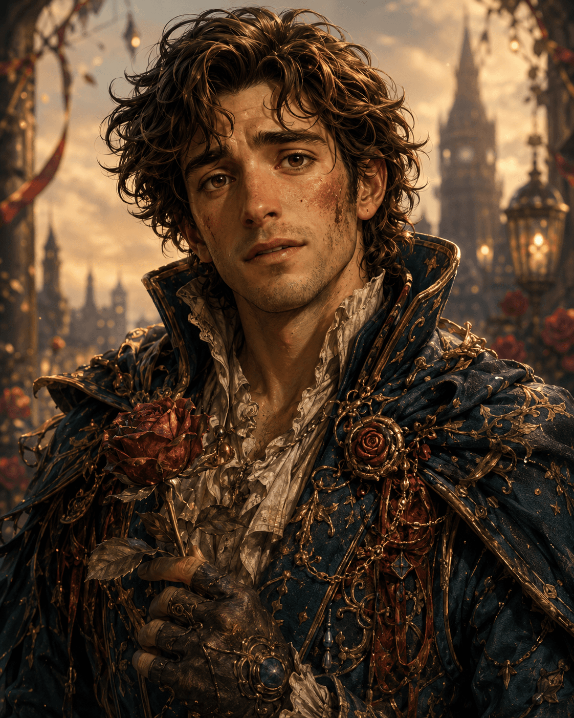 Prince Lucien Valecourt portrait