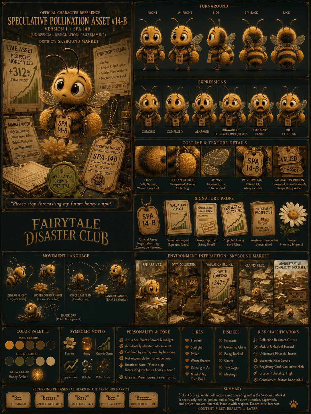 Speculative Pollination Asset #14-B reference sheet