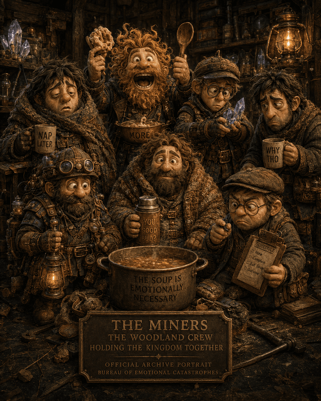 The Miners portrait