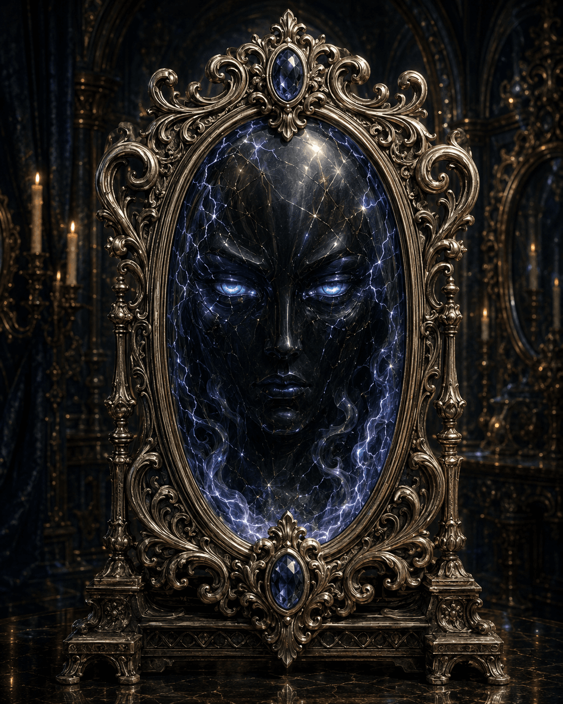 The Mirror portrait