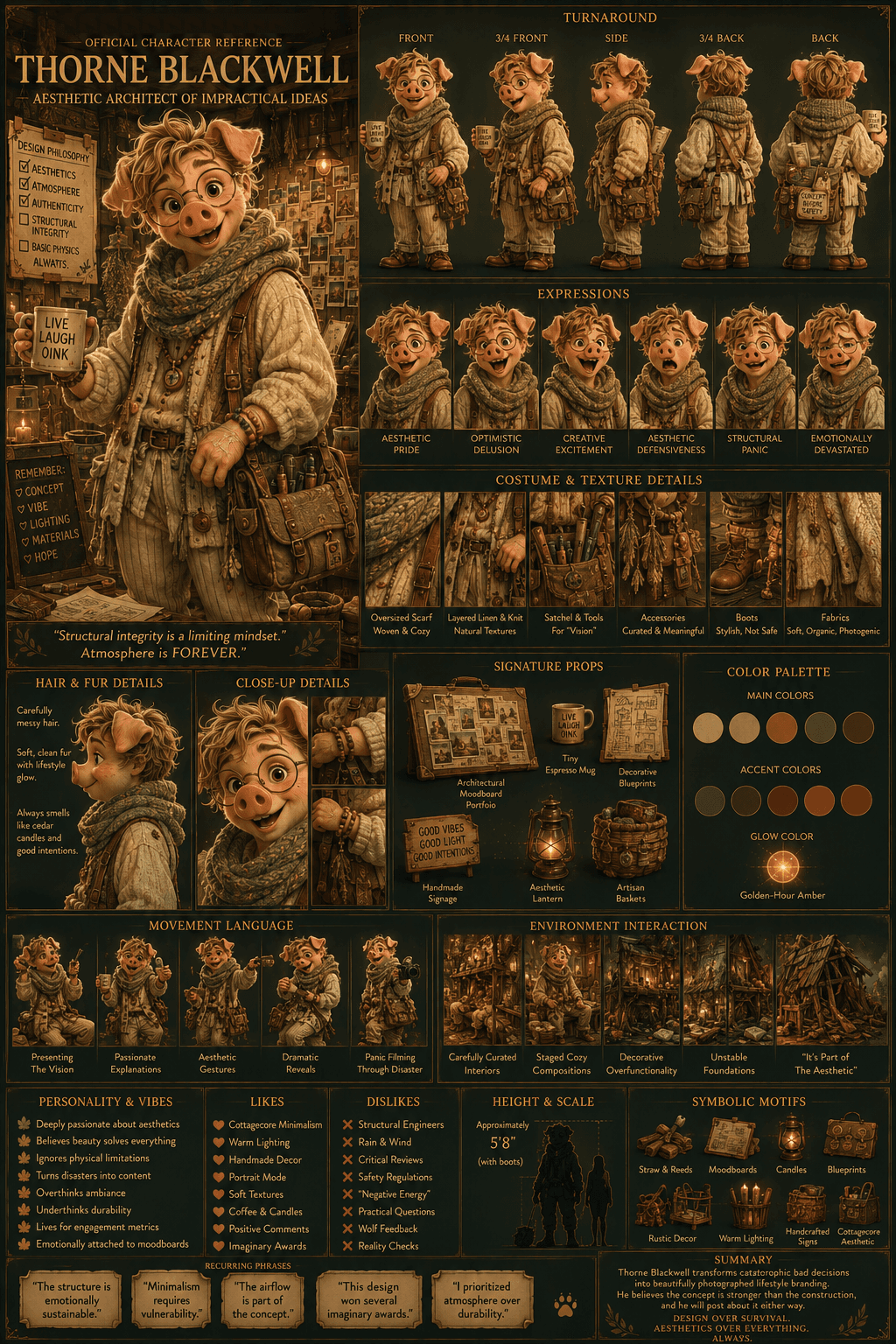 Thorne Blackwell reference sheet